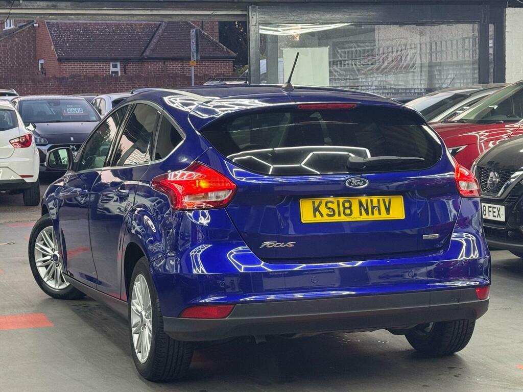 Ford Focus Hatchback 1.0T Ecoboost Zetec Edition Euro 6 Ss KS18NHV Blue #5