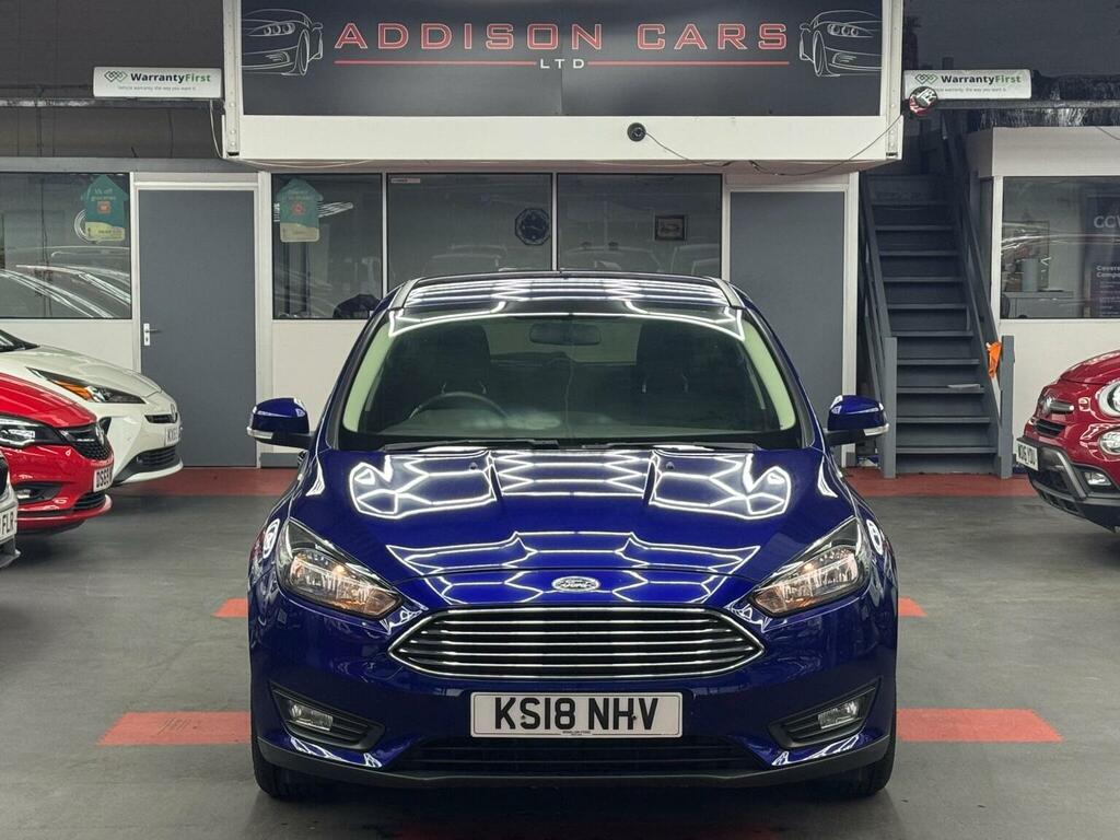 Ford Focus Hatchback 1.0T Ecoboost Zetec Edition Euro 6 Ss KS18NHV Blue #2