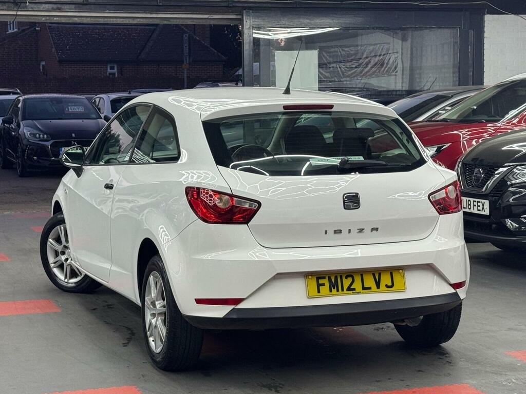 Seat Ibiza Hatchback 1.2 S Sport Coupe Euro 5 Ac 201212 White #5