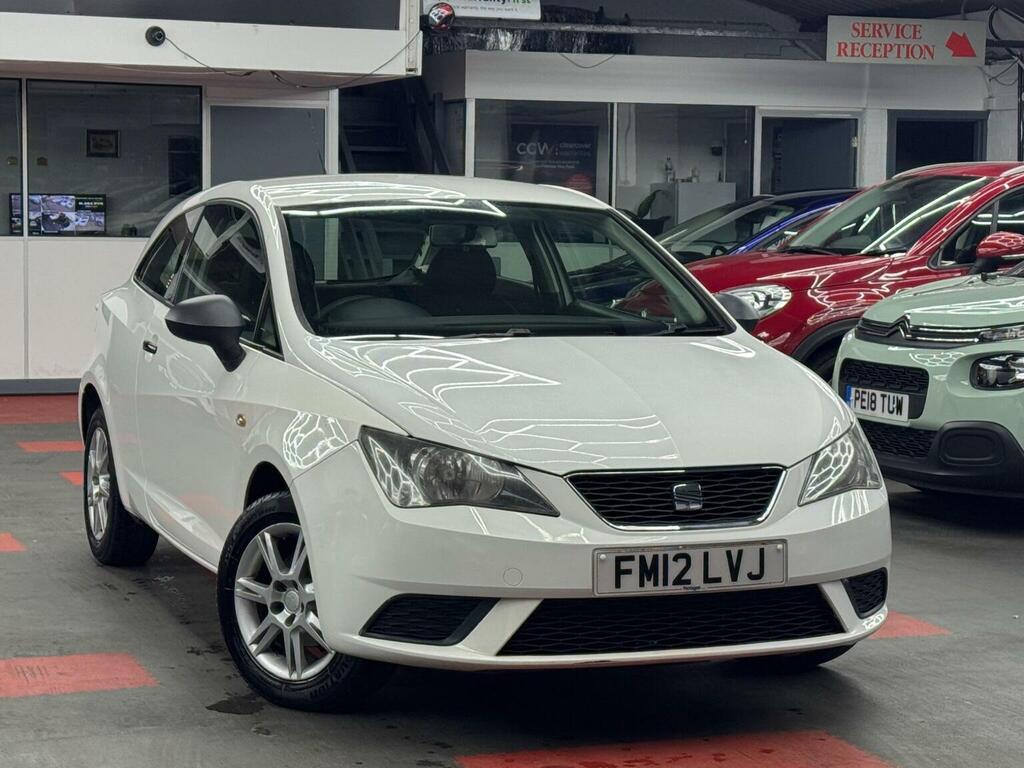 Seat Ibiza Hatchback 1.2 S Sport Coupe Euro 5 Ac 201212 White