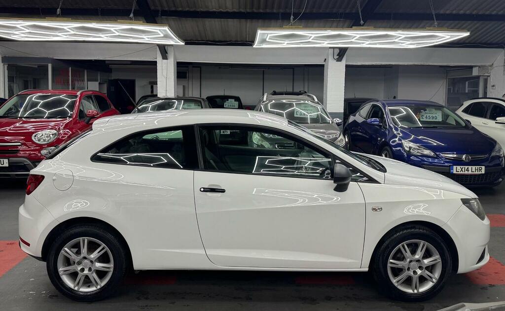 Seat Ibiza Hatchback 1.2 S Sport Coupe Euro 5 Ac 201212 White #4