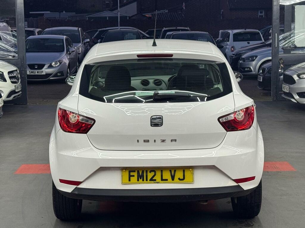 Seat Ibiza Hatchback 1.2 S Sport Coupe Euro 5 Ac 201212 White #6
