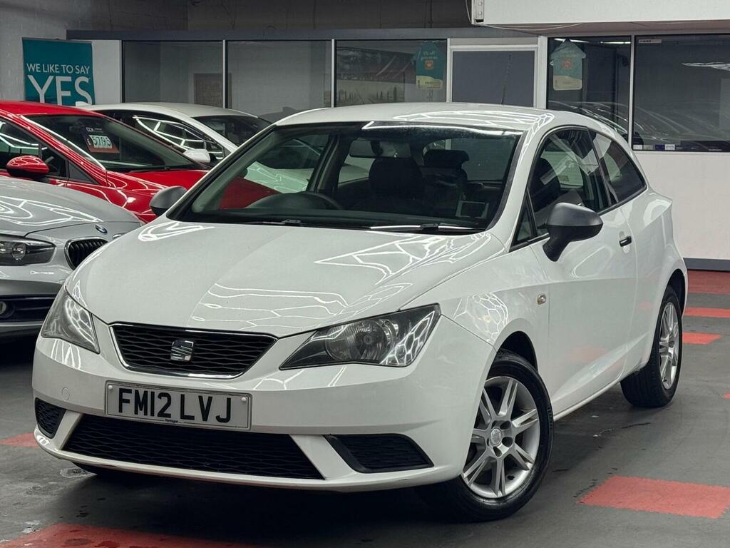 Seat Ibiza Hatchback 1.2 S Sport Coupe Euro 5 Ac 201212 White #3