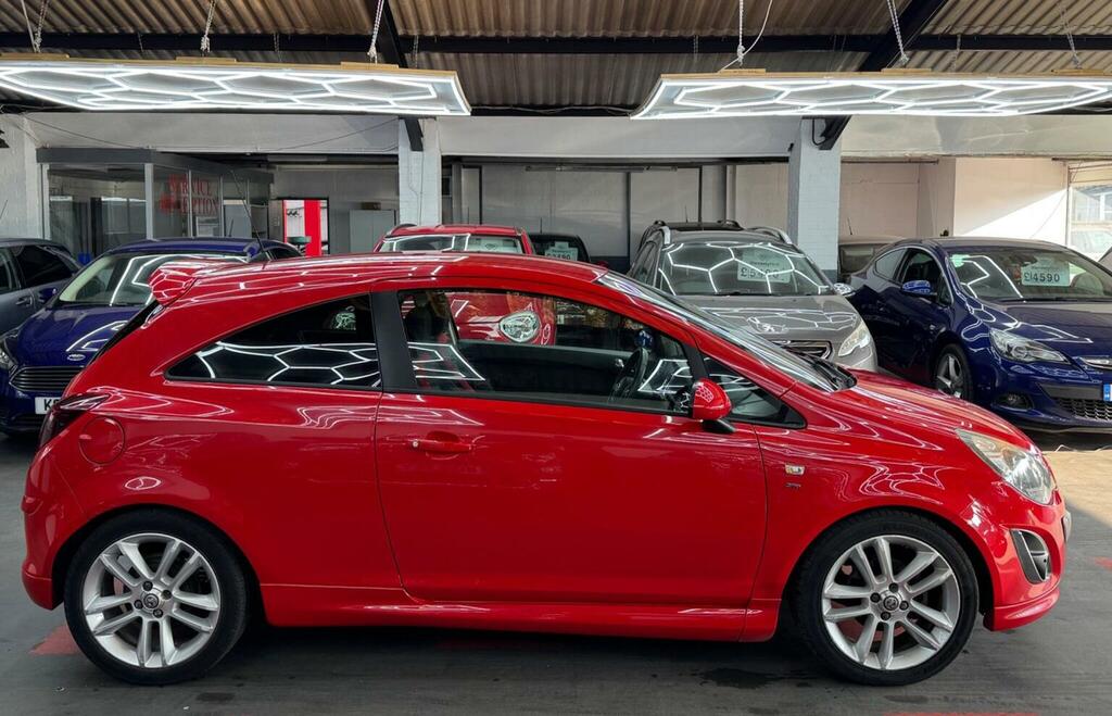 Vauxhall Corsa 1.4 16V Sri Euro 5 Red #3