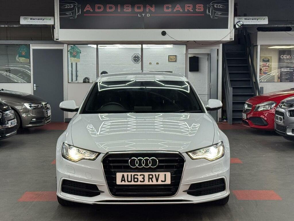 Audi A6 Saloon Saloon 2.0 Tdi S Line Euro 5 Ss 201363 White #2