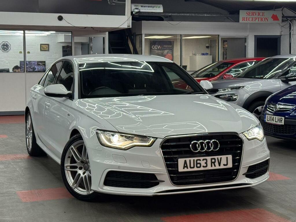 Audi A6 Saloon Saloon 2.0 Tdi S Line Euro 5 Ss 201363 White