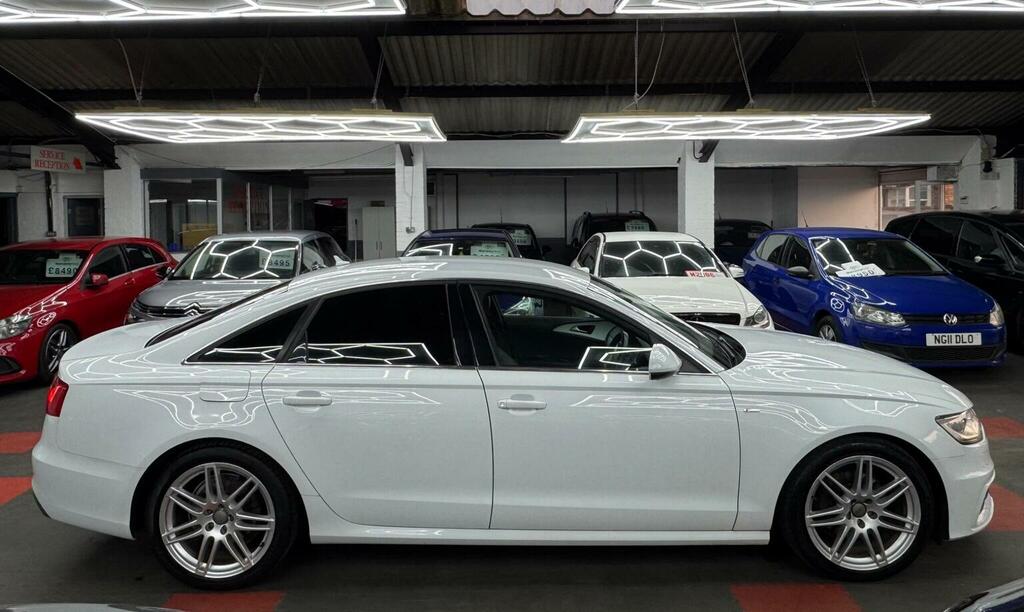 Audi A6 Saloon Saloon 2.0 Tdi S Line Euro 5 Ss 201363 White #4