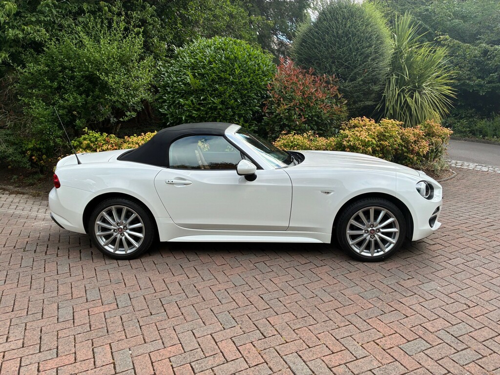 Fiat 124 Spider 1.4 124 Spider 1.4 Multiair Turbo 140Hp Lusso White #5