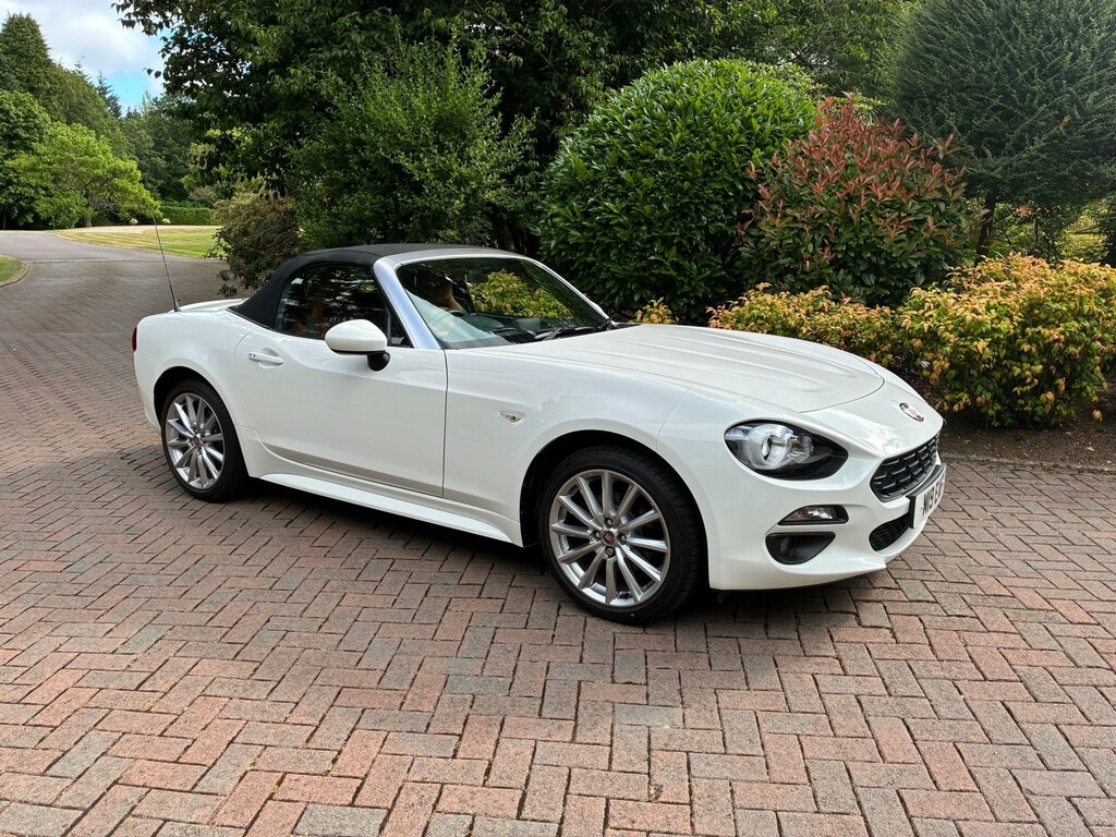 Fiat 124 Spider 1.4 124 Spider 1.4 Multiair Turbo 140Hp Lusso White #4
