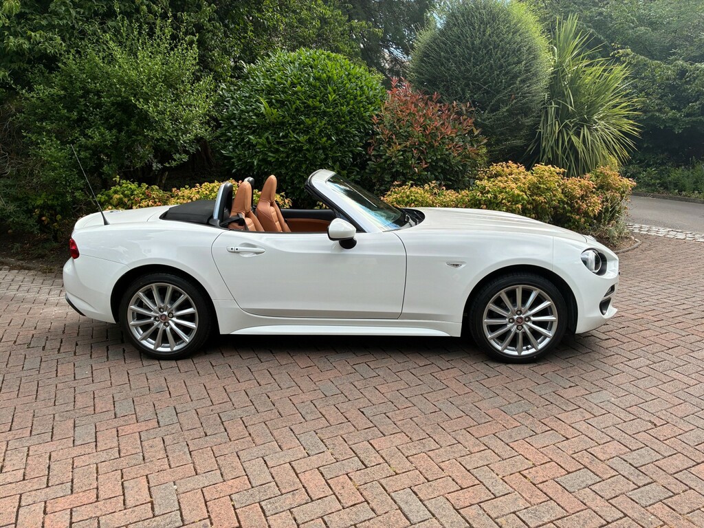 Fiat 124 Spider 1.4 124 Spider 1.4 Multiair Turbo 140Hp Lusso White #3