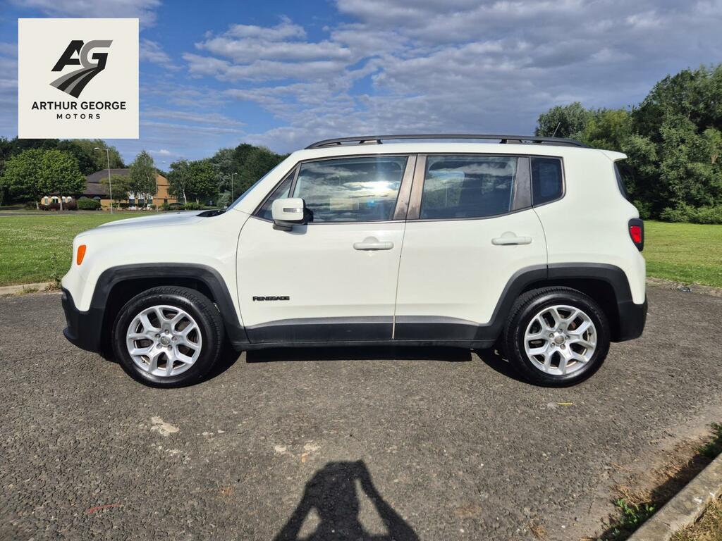 Jeep Renegade Longitude White #3