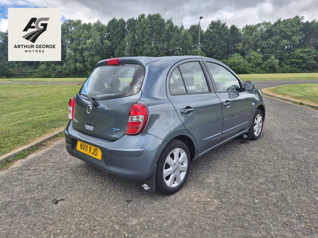 Nissan Micra 1.2 12V Acenta Hatchback Cvt Euro 5 80 Grey #5