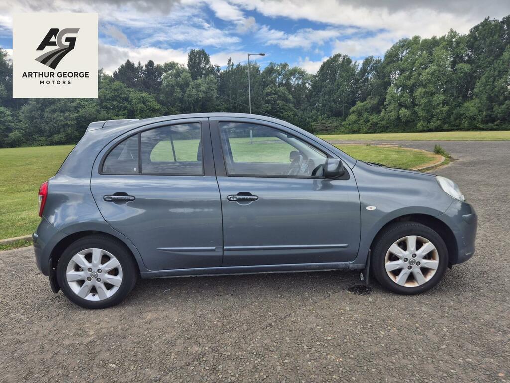 Nissan Micra 1.2 12V Acenta Hatchback Cvt Euro 5 80 Grey #4