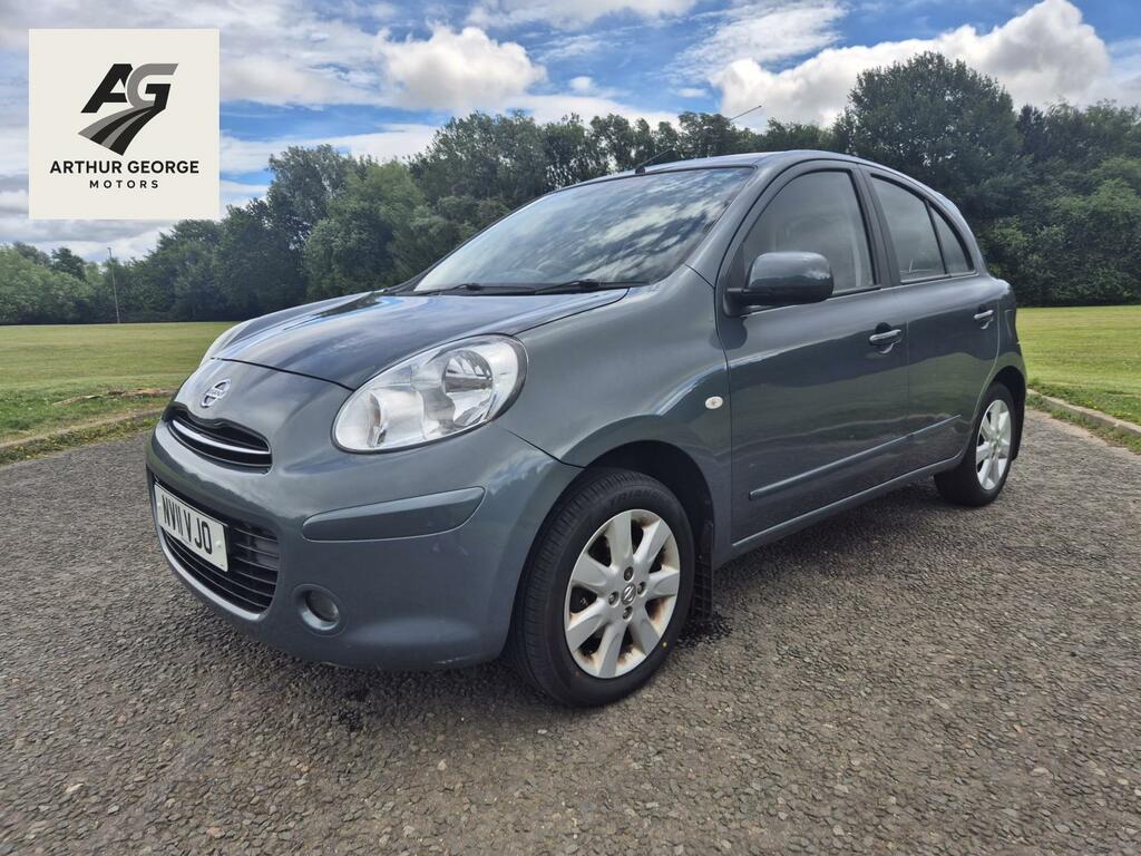 Nissan Micra 1.2 12V Acenta Hatchback Cvt Euro 5 80 Grey #2
