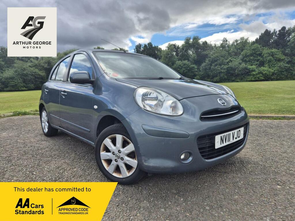 Nissan Micra 1.2 12V Acenta Hatchback Cvt Euro 5 80 Grey