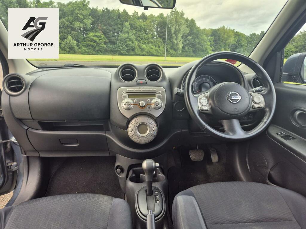 Nissan Micra 1.2 12V Acenta Hatchback Cvt Euro 5 80 Grey #3