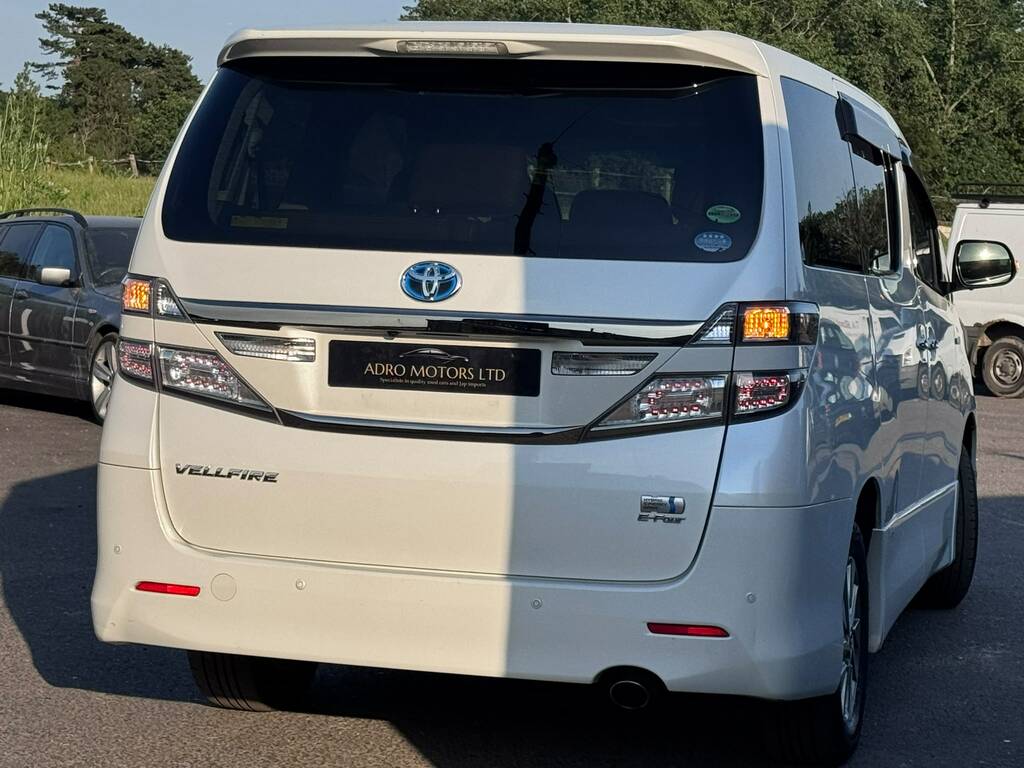 Toyota Vellfire 2.4 Hybrid Vvti 7 Seat - Aeras X White #9