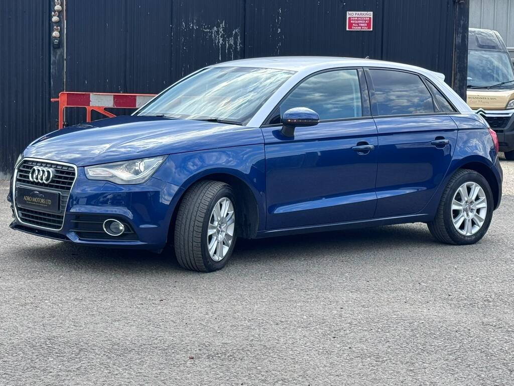 Audi A1 Hatchback Blue #5