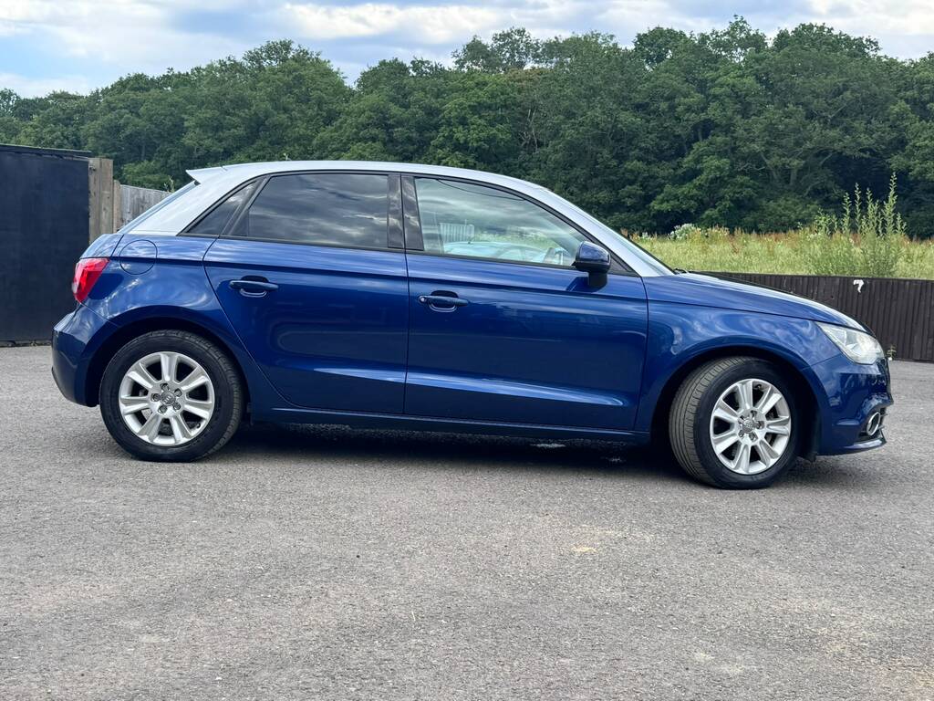 Audi A1 Hatchback Blue #6