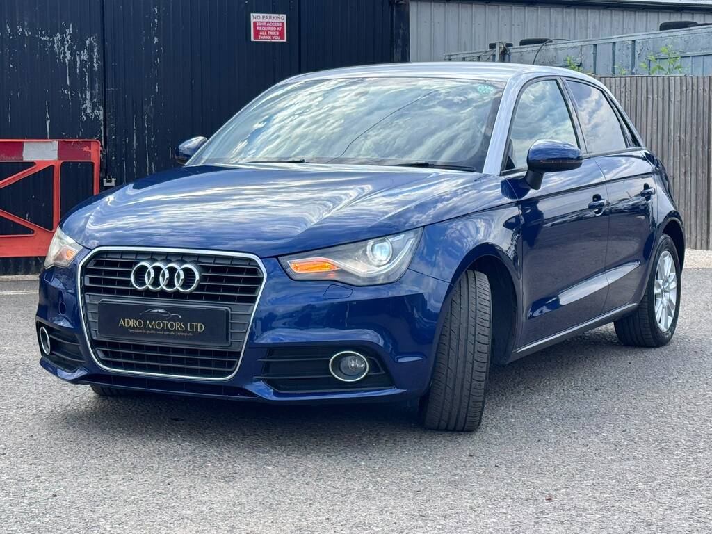 Audi A1 Hatchback Blue #3