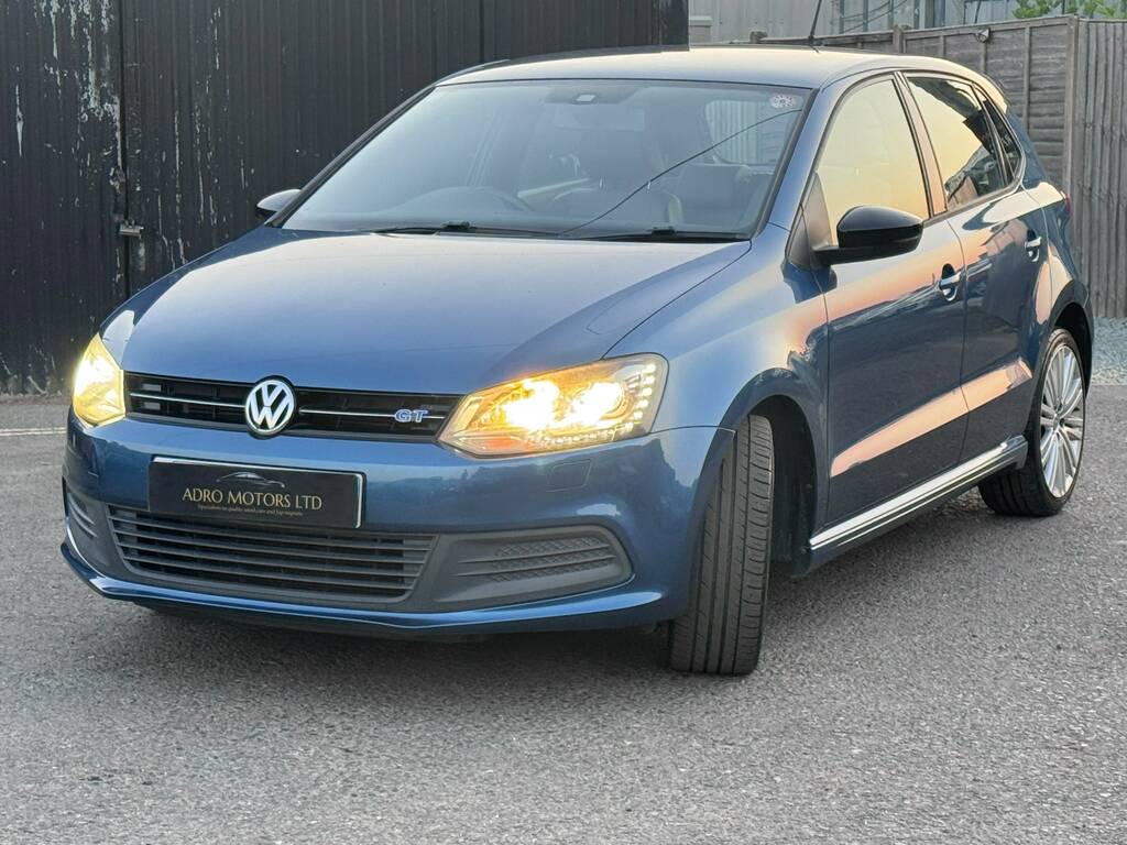 Volkswagen Polo Hatchback Blue #3