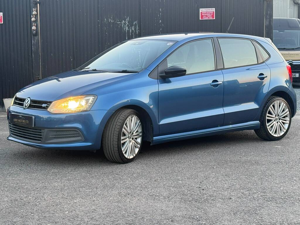 Volkswagen Polo Hatchback Blue #4