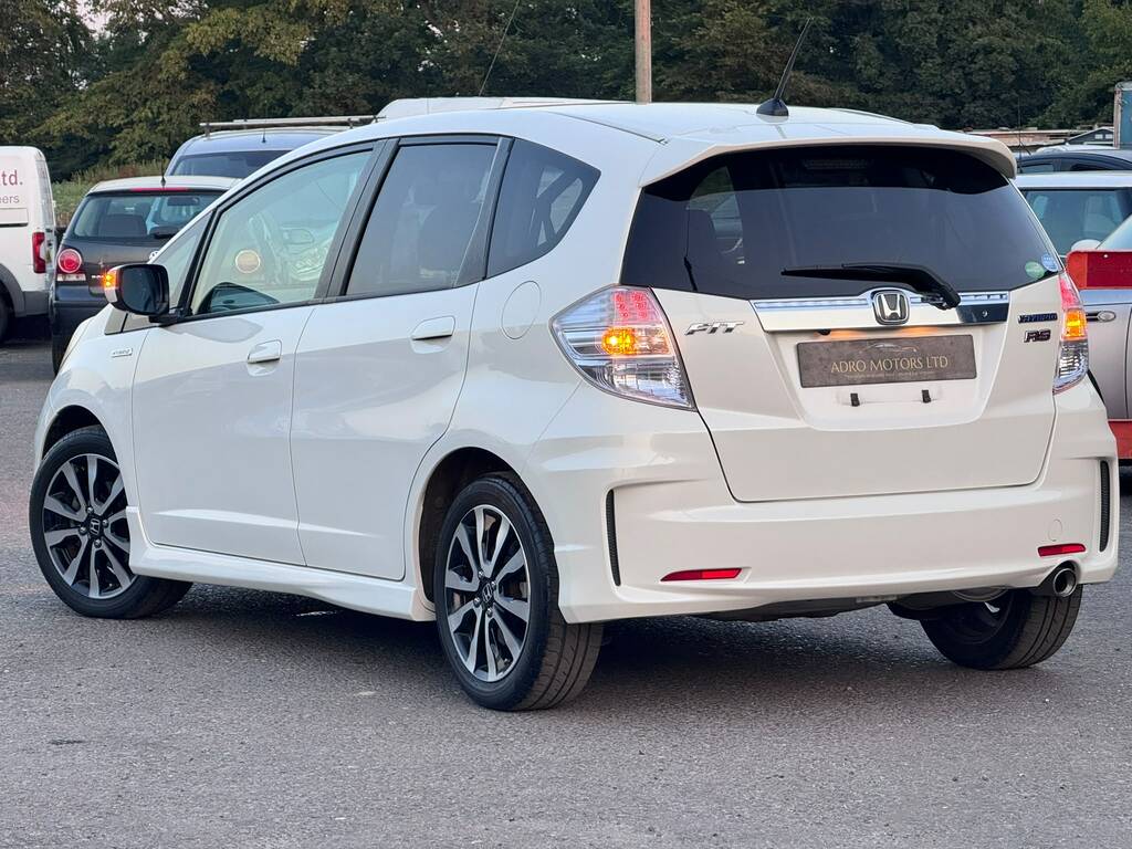 Honda Fit Hatchback White #5