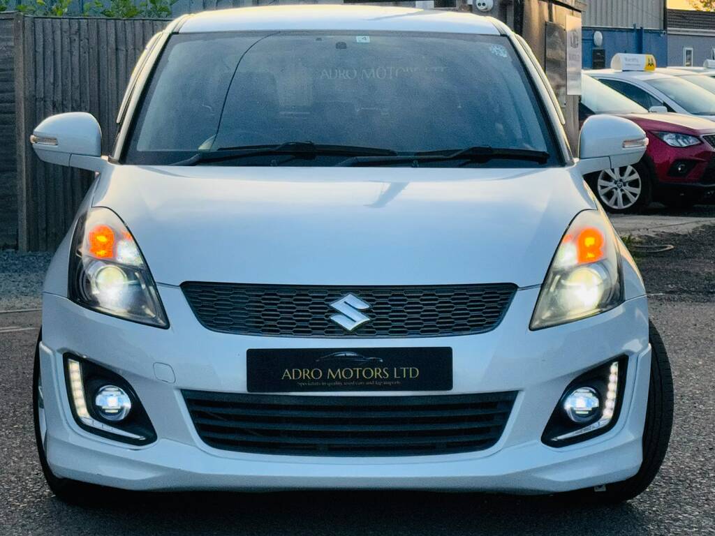 Suzuki Swift Hatchback White #2