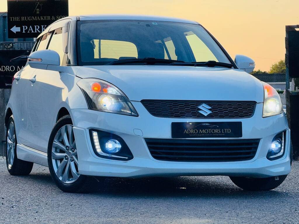 Suzuki Swift Hatchback White #4