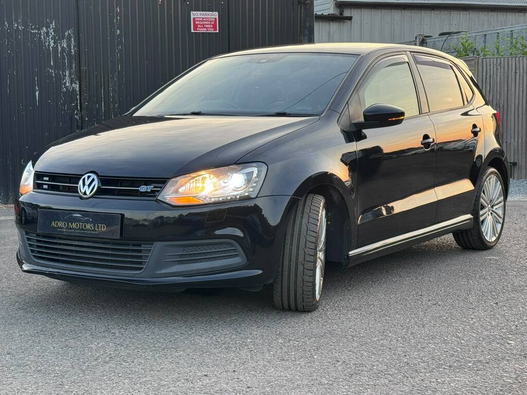 Volkswagen Polo Hatchback Black #3