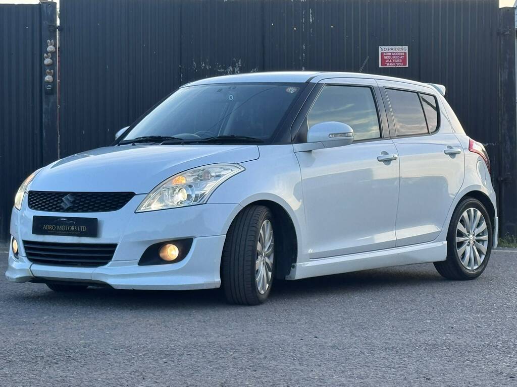 Suzuki Swift Hatchback White #3