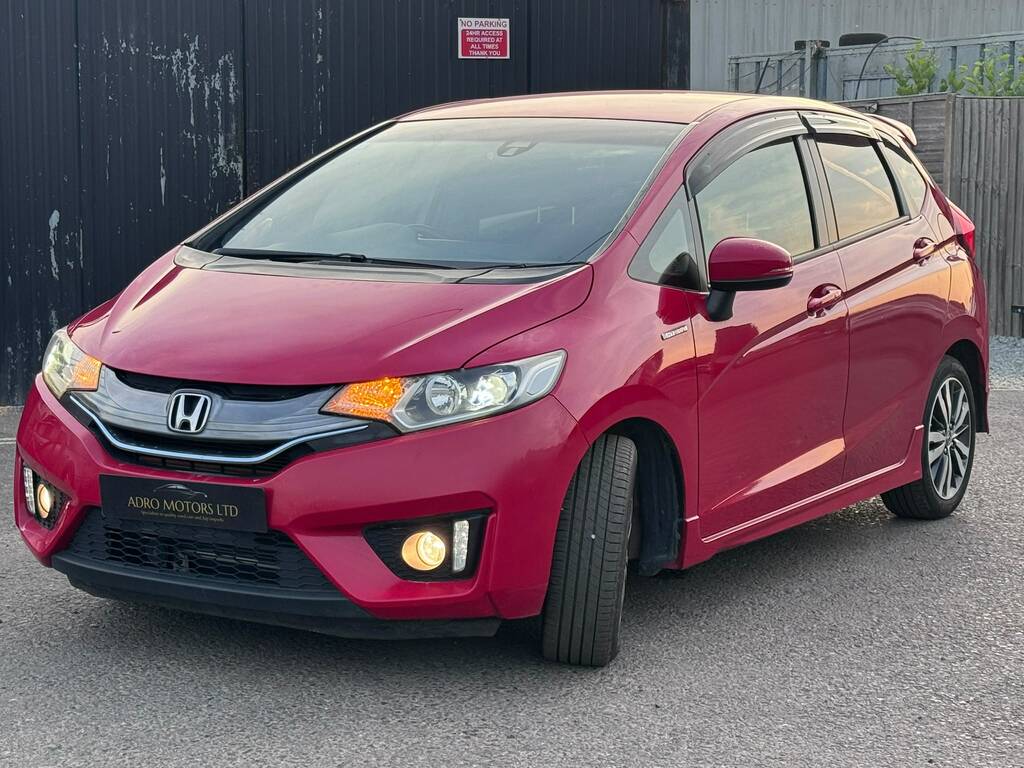 Honda Fit Hatchback Red #2