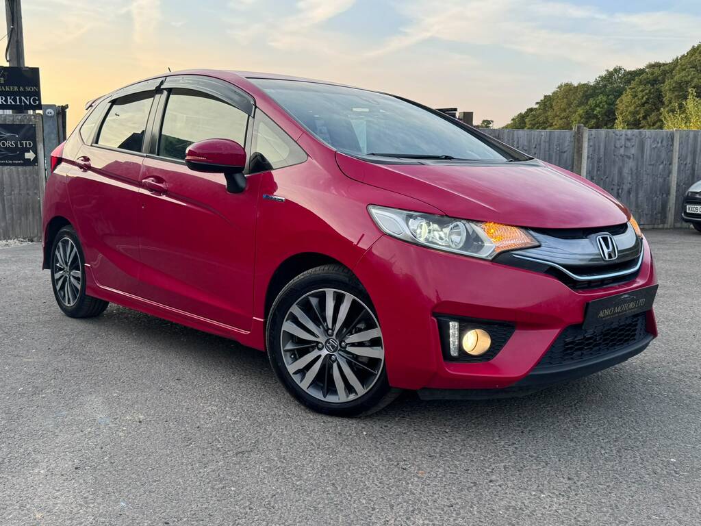 Honda Fit Hatchback Red #3