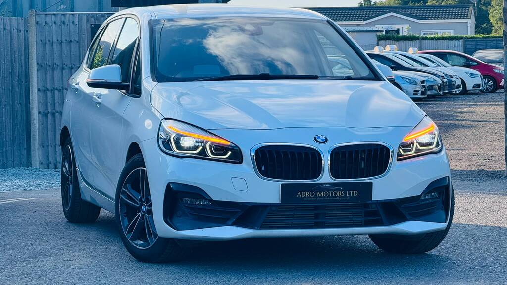 BMW 2 Series Mpv White