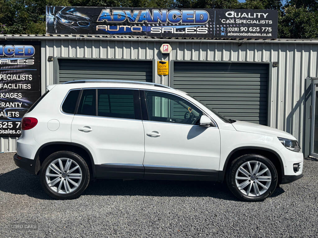 Volkswagen Tiguan 2.0 Tdi Bluemotion Tech Match Edition 150 2Wd White #2