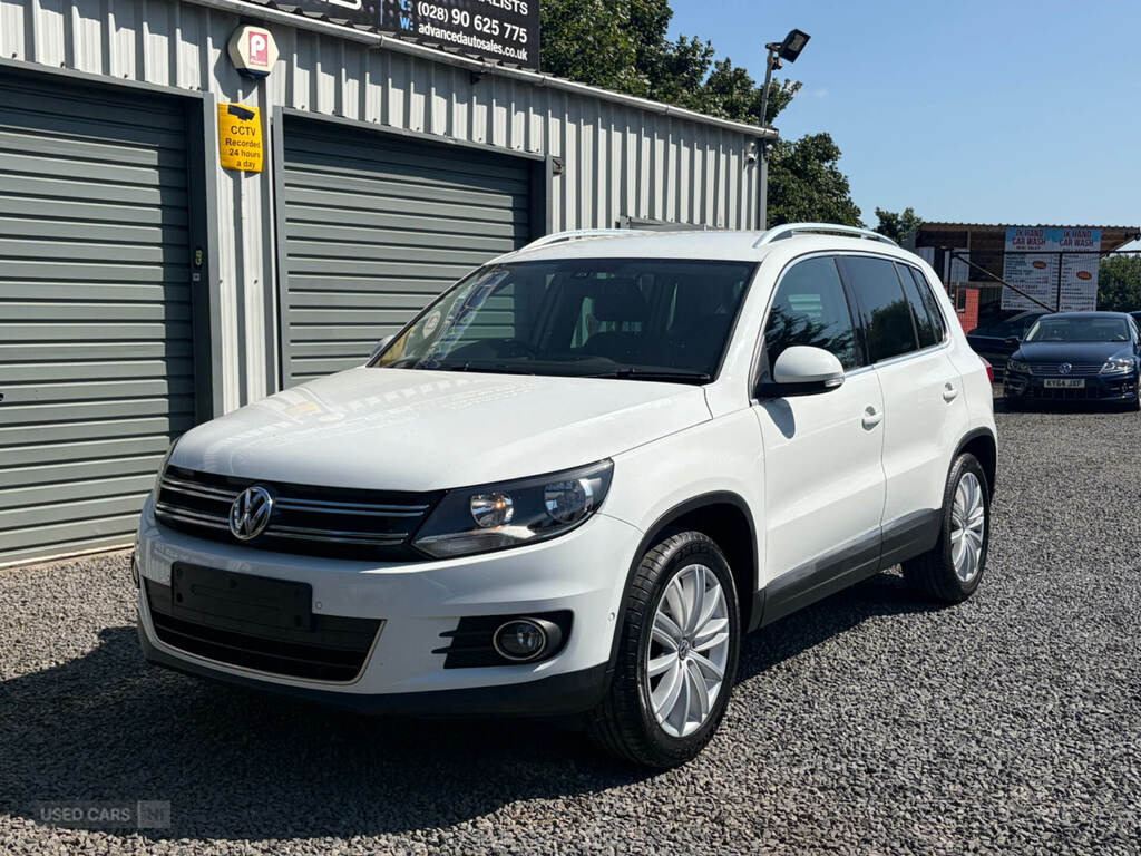 Volkswagen Tiguan 2.0 Tdi Bluemotion Tech Match Edition 150 2Wd White #6