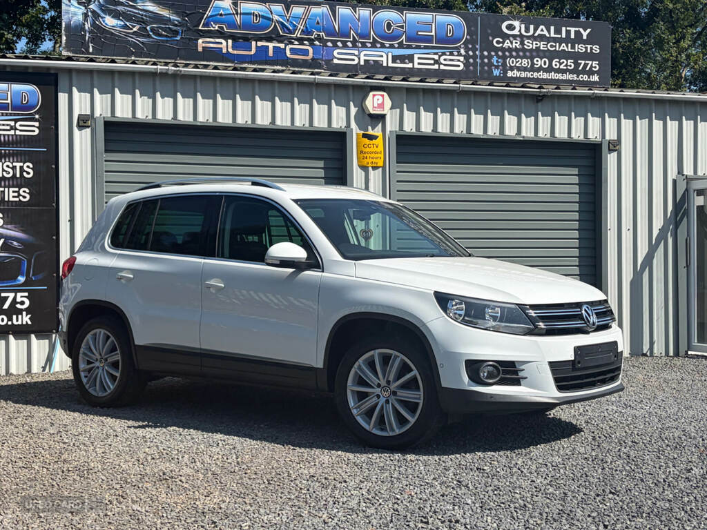Volkswagen Tiguan 2.0 Tdi Bluemotion Tech Match Edition 150 2Wd White