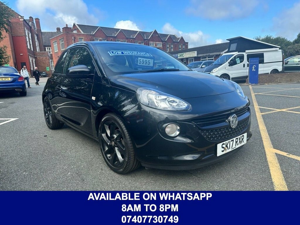 Vauxhall Adam 1.2L Energised Black