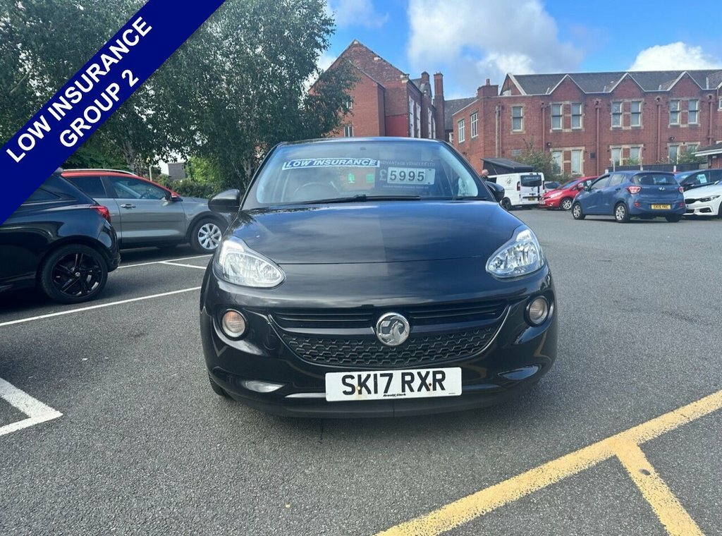 Vauxhall Adam 1.2L Energised SK17RXR Black #2