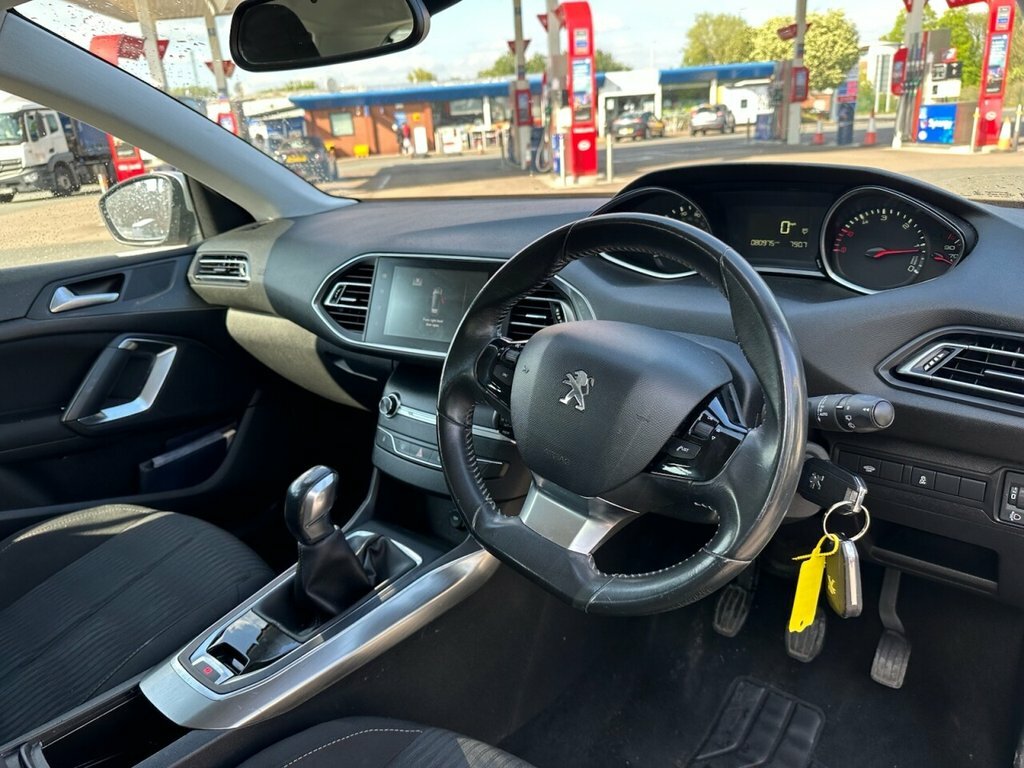 Peugeot 308 Blue Hdi Ss Gt Line Black #9