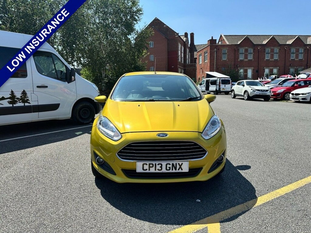 Ford Fiesta 1L Zetec Yellow #2