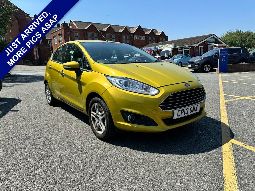 Ford Fiesta 1L Zetec Yellow
