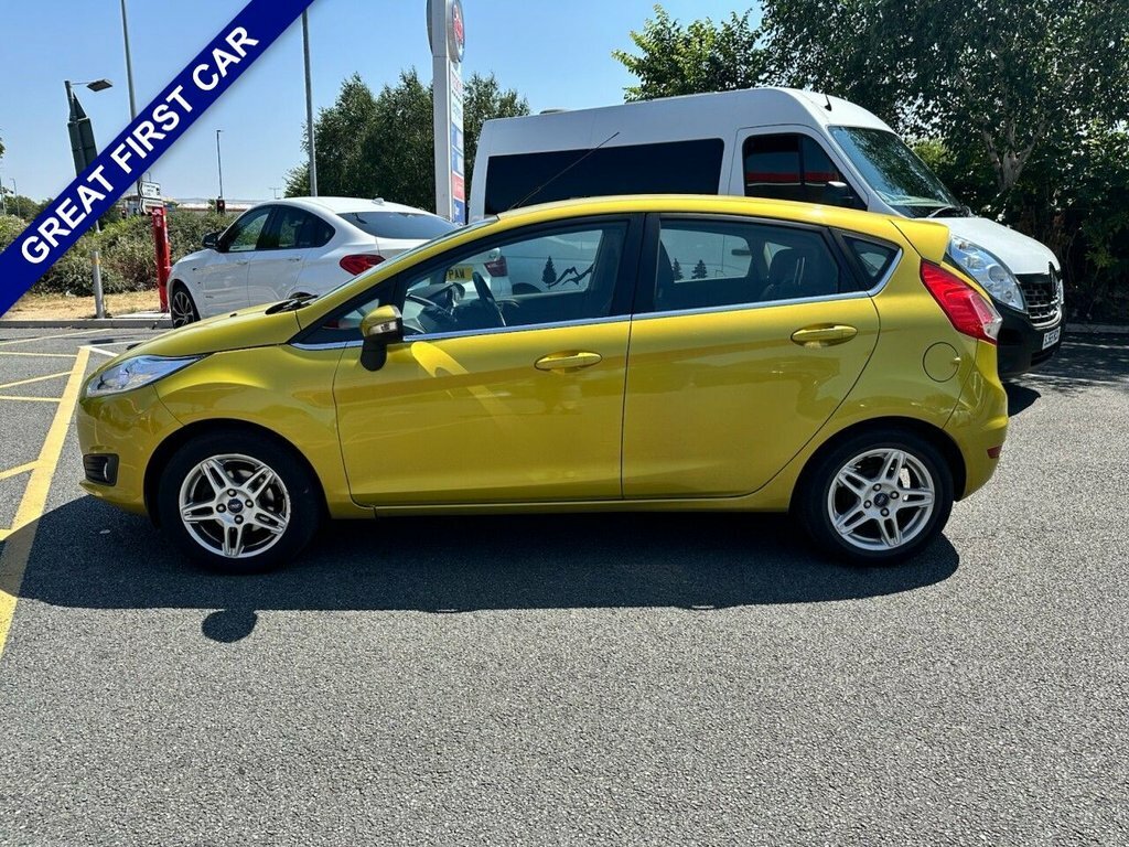 Ford Fiesta 1L Zetec Yellow #4