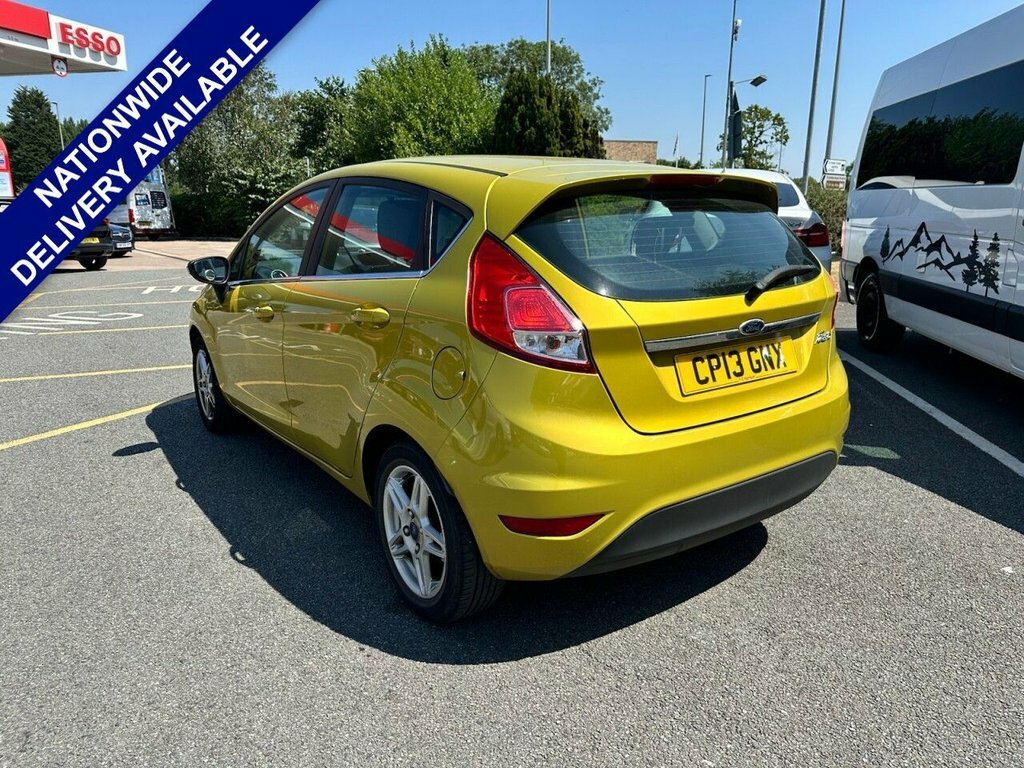 Ford Fiesta 1L Zetec Yellow #5