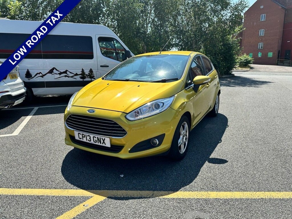 Ford Fiesta 1L Zetec Yellow #3
