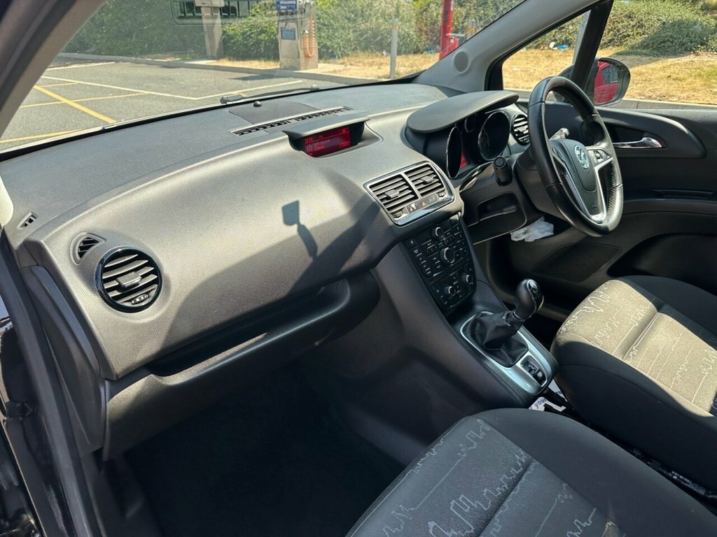 Vauxhall Meriva 1.4I Life Mpv Euro 6 100 Ps Black #10