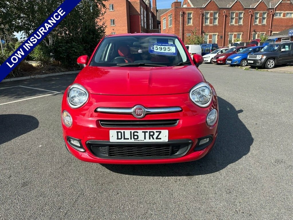 Fiat 500X 1.6L Pop Star Red #2