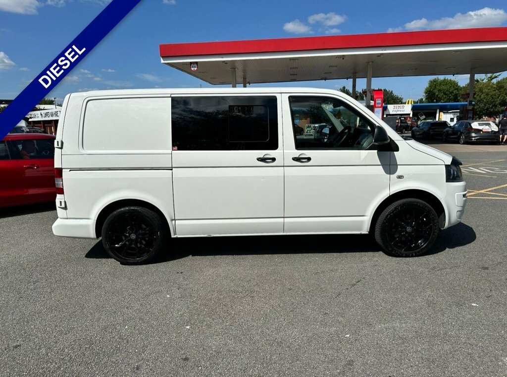 Volkswagen Transporter Panel Van White #8