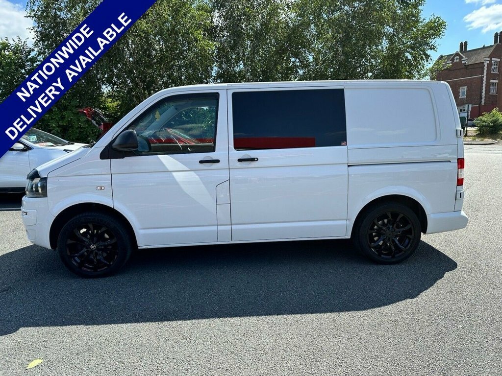 Volkswagen Transporter Panel Van White #4