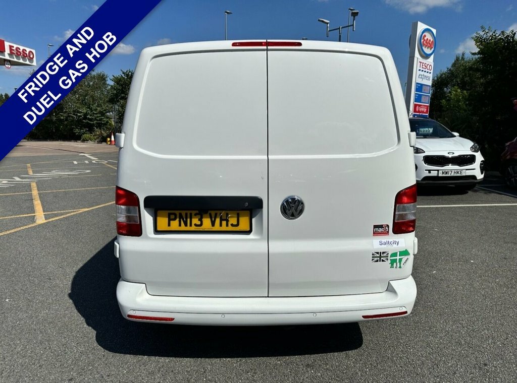 Volkswagen Transporter Panel Van White #6